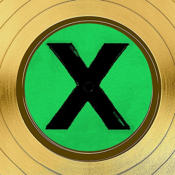 RARE-T Ed Sheeran - 'X' Wembley Edition Gold LP Limited Signature Edition Studio Licensed Custom Frame Limited Edition Frames 5 RARE-T Ed Sheeran - 'X' Wembley Edition Gold LP Limited Signature Edition Studio Licensed Custom Frame Limited Edition Frames