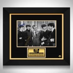 RARE-T Ed Sullivan & The Beatles Photo Limited Signature Edition Studio Licensed Custom Frame