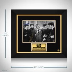 RARE-T Ed Sullivan & The Beatles Photo Limited Signature Edition Studio Licensed Custom Frame