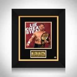 RARE-T WWE Eddie Guerrero Photo Limited Signature Edition Studio Licensed Custom Frame Limited Edition Frames