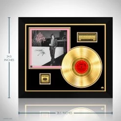 RARE-T Limited Edition Frames Eddie Money - No Control Gold LP Limited Signature Edition Studio Licensed Custom Frame 12 RARE-T Limited Edition Frames Eddie Money - No Control Gold LP Limited Signature Edition Studio Licensed Custom Frame