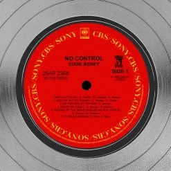 Rare-T Eddie Money - No Control Platinum LP Limited Signature Edition Studio Licensed Custom Frame