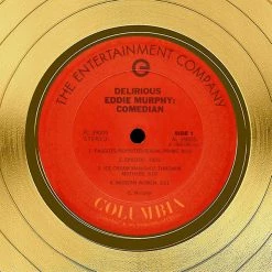 RARE-T Limited Edition Frames Eddie Murphy - Delirious Gold LP Limited Signature Edition Studio Licensed Custom Frame 14 RARE-T Limited Edition Frames Eddie Murphy - Delirious Gold LP Limited Signature Edition Studio Licensed Custom Frame