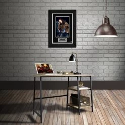 RARE-T Pearl Jam - Eddie Vedder Photo Limited Signature Edition Studio Licensed Custom Frame