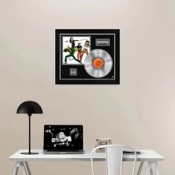 Rare-T Limited Edition Frames The Edgar Winter Group Shock Treatment Limited Signature Edition Licensed Platinum LP Custom Frame