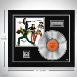 Rare-T Limited Edition Frames The Edgar Winter Group Shock Treatment Limited Signature Edition Licensed Platinum LP Custom Frame