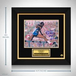 RARE-T Edwin Moses Photo Limited Signature Edition Studio Licensed Custom Frame Limited Edition Frames 9 RARE-T Edwin Moses Photo Limited Signature Edition Studio Licensed Custom Frame Limited Edition Frames