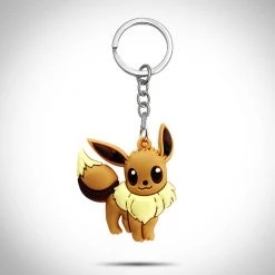 AZALEA Pokémon - Eevee Keychain Ready To Ship! 48 Hour Shipping!