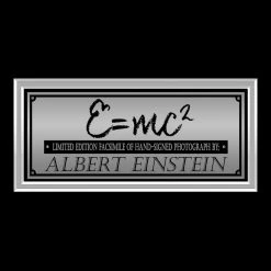 RARE-T Albert Einstein Limited Signature Edition Studio Licensed Photo Custom Frame Limited Edition Frames