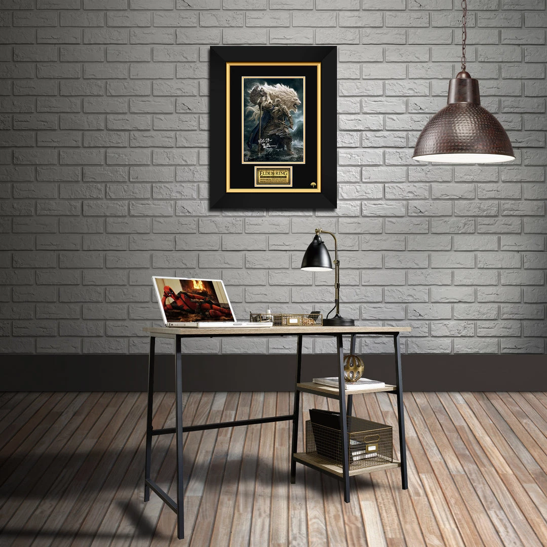 RARE-T Elden Ring - George R.R Martin & Hidetaka Miyazaki Cover Photo Limited Signature Edition Studio Licensed Custom Frame Limited Edition Frames 2 RARE-T Elden Ring - George R.R Martin & Hidetaka Miyazaki Cover Photo Limited Signature Edition Studio Licensed Custom Frame Limited Edition Frames