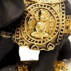 Decor L'Autre Sens Collectible Statues Elephants On Tusk Folk Art Statue