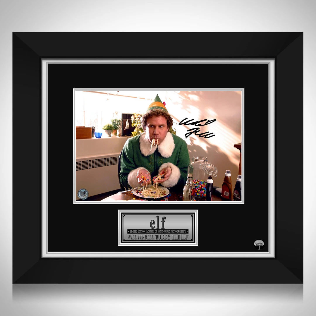 RARE-T NEW Elf Photo Limited Signature Edition Studio Licensed Custom Frame 8 RARE-T NEW Elf Photo Limited Signature Edition Studio Licensed Custom Frame