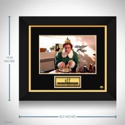 RARE-T NEW Elf Photo Limited Signature Edition Studio Licensed Custom Frame 10 RARE-T NEW Elf Photo Limited Signature Edition Studio Licensed Custom Frame