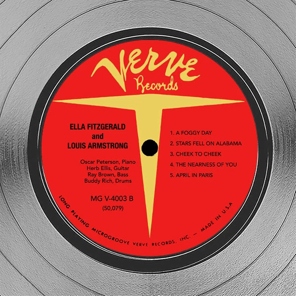 RARE-T Limited Edition Frames Ella Fitzgerald & Louis Armstrong - Ella And Louis Platinum LP Limited Signature Edition Studio Licensed Custom Frame 6 RARE-T Limited Edition Frames Ella Fitzgerald & Louis Armstrong - Ella And Louis Platinum LP Limited Signature Edition Studio Licensed Custom Frame