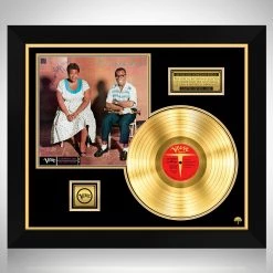 RARE-T Limited Edition Frames Ella Fitzgerald & Louis Armstrong - Ella And Louis Gold LP Limited Signature Edition Studio Licensed Custom Frame