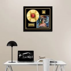 RARE-T A Nightmare On Elm Street - Soundtrack Gold LP Limited Signature Edition Studio Licensed Custom Frame