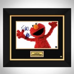 RARE-T Sesame Street - Elmo Limited Signature Edition Studio Licensed Photo Custom Frame Limited Edition Frames