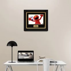 RARE-T Sesame Street - Elmo Limited Signature Edition Studio Licensed Photo Custom Frame Limited Edition Frames