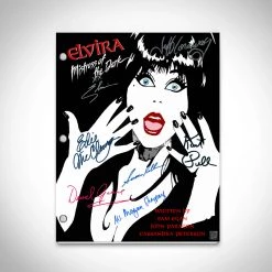 RARE-T Limited Edition Frames Elvira Mistress Of The Dark Transcript Limited Signature Edition Studio Licensed Custom Frame 16 RARE-T Limited Edition Frames Elvira Mistress Of The Dark Transcript Limited Signature Edition Studio Licensed Custom Frame