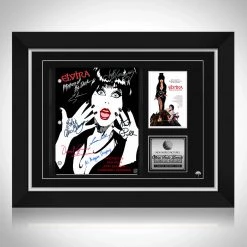 RARE-T Limited Edition Frames Elvira Mistress Of The Dark Transcript Limited Signature Edition Studio Licensed Custom Frame
