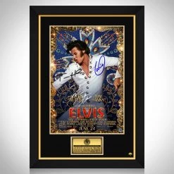 RARE-T NEW Elvis Mini Poster Limited Signature Edition Studio Licensed Custom Frame