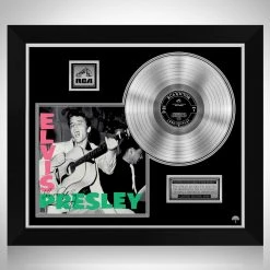 RARE-T Limited Edition Frames Elvis Presley Platinum LP Limited Signature Edition Studio Licensed Custom Frame