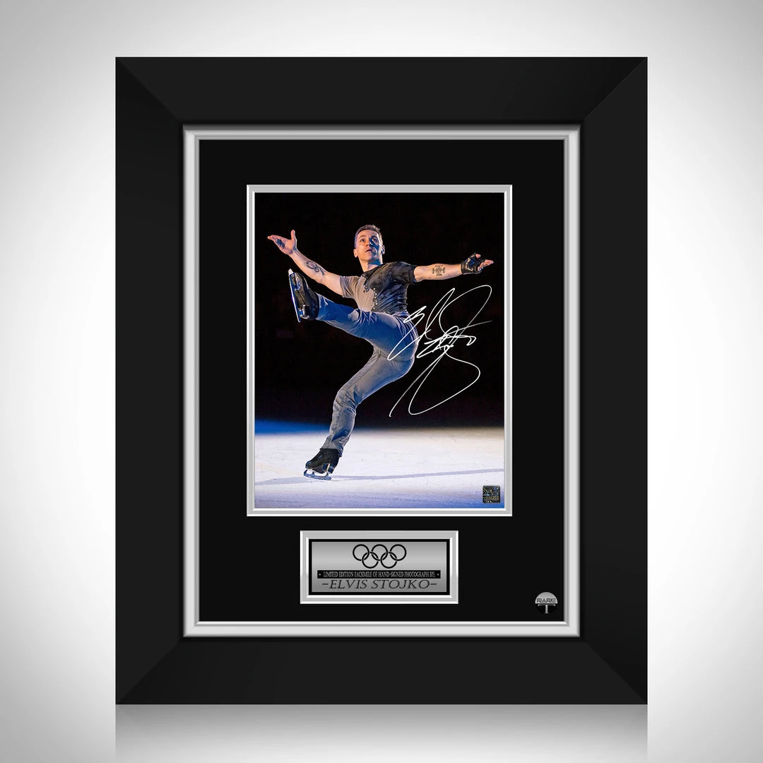 RARE-T Sports Memorabilia Elvis Stojko Photo Limited Signature Edition Studio Licensed Custom Frame 1 RARE-T Sports Memorabilia Elvis Stojko Photo Limited Signature Edition Studio Licensed Custom Frame