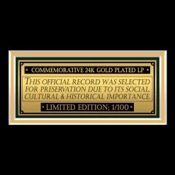 Rare-T Limited Edition Frames Elvis Presley 'Paradise Hawaiian Style' Limited Collectors' Edition Studio Licensed Gold LP Custom Frame