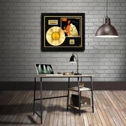 RARE-T Limited Edition Frames Elvis Presley Pure Gold Gold LP Limited Signature Edition Studio Licensed Custom Frame