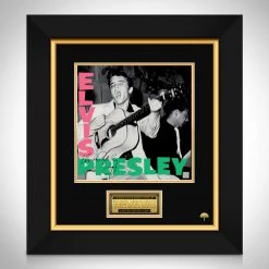 RARE-T Elvis Presley - Self Titled Limited Signature Edition Studio Licensed LP Cover Custom Frame Limited Edition Frames