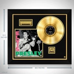 RARE-T Elvis Presley Elvis Presley Gold LP Limited Signature Edition Studio Licensed Custom Frame Limited Edition Frames
