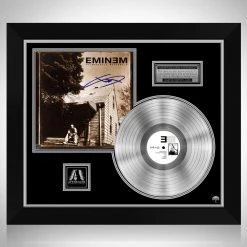 RARE-T Eminem Marshall Mathers Platinum LP Limited Signature Edition Studio Licensed Custom Frame Limited Edition Frames