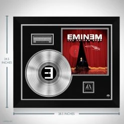 RARE-T Limited Edition Frames Eminem The Eminem Show Platinum LP Limited Signature Edition Studio Licensed Custom Frame 15 RARE-T Limited Edition Frames Eminem The Eminem Show Platinum LP Limited Signature Edition Studio Licensed Custom Frame