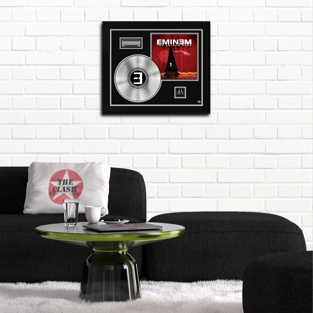 RARE-T Limited Edition Frames Eminem The Eminem Show Platinum LP Limited Signature Edition Studio Licensed Custom Frame 5 RARE-T Limited Edition Frames Eminem The Eminem Show Platinum LP Limited Signature Edition Studio Licensed Custom Frame