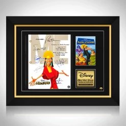 RARE-T Emperor’s New Groove Script Limited Signature Edition Studio Licensed Custom Frame