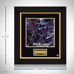 RARE-T Emperor - In The Nightside Eclipse LP Cover Limited Signature Edition Studio Licensed Custom Frame