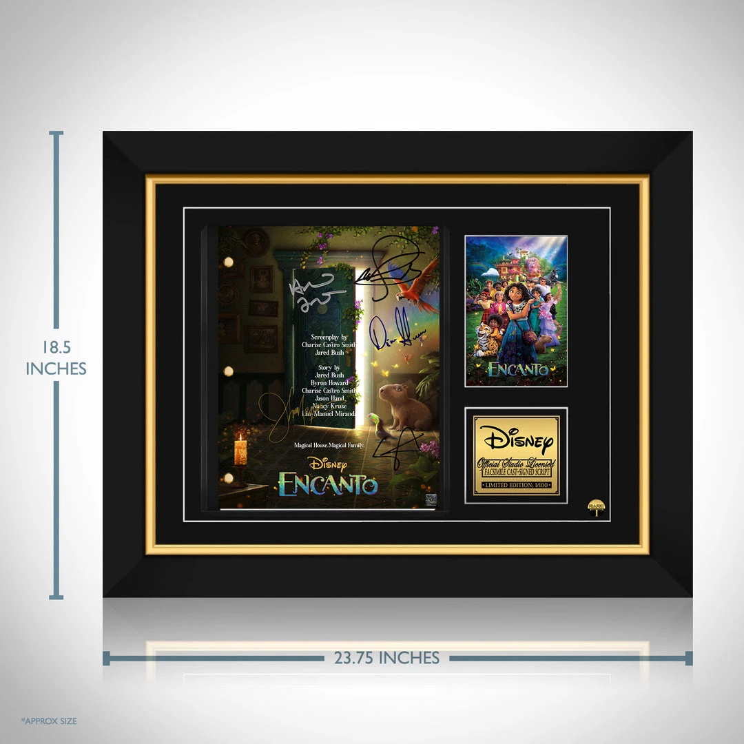 RARE-T Limited Edition Frames Encanto Script Limited Signature Edition Studio Licensed Custom Frame 3 RARE-T Limited Edition Frames Encanto Script Limited Signature Edition Studio Licensed Custom Frame