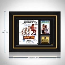 RARE-T Encino Man Transcript Limited Signature Edition Studio Licensed Custom Frame Limited Edition Frames