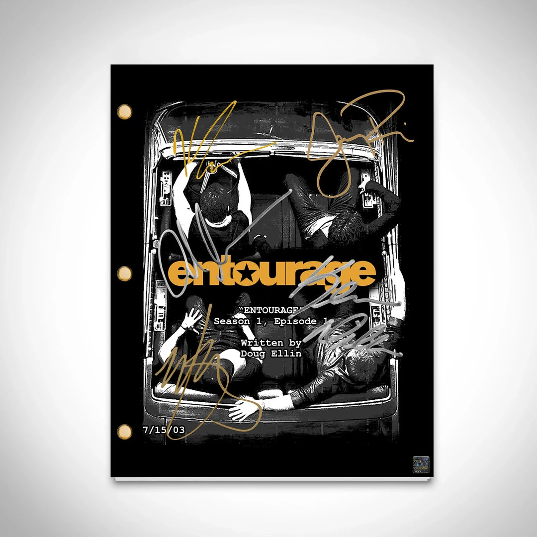 RARE-T Limited Edition Frames Entourage Script Limited Signature Edition Studio Licensed Custom Frame 2 RARE-T Limited Edition Frames Entourage Script Limited Signature Edition Studio Licensed Custom Frame