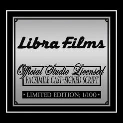 RARE-T Eraserhead Script Limited Signature Edition Studio Licensed Custom Frame NEW