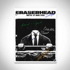 RARE-T Eraserhead Script Limited Signature Edition Studio Licensed Custom Frame NEW