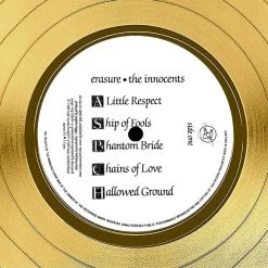 RARE-T Erasure - The Innocents Gold LP Limited Signature Edition Studio Licensed Custom Frame 14 RARE-T Erasure - The Innocents Gold LP Limited Signature Edition Studio Licensed Custom Frame