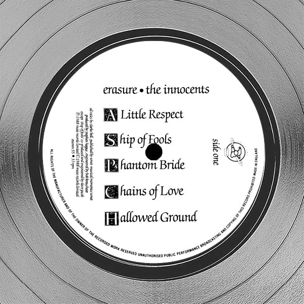 RARE-T Erasure - The Innocents Platinum LP Limited Signature Edition Studio Licensed Custom Frame 4 RARE-T Erasure - The Innocents Platinum LP Limited Signature Edition Studio Licensed Custom Frame