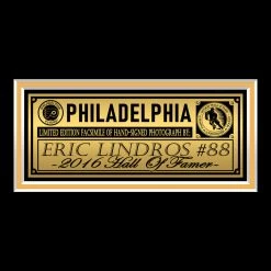 RARE-T Philadelphia Flyers - Eric Lindros Photo Limited Signature Edition Studio Licensed Custom Frame 11 RARE-T Philadelphia Flyers - Eric Lindros Photo Limited Signature Edition Studio Licensed Custom Frame