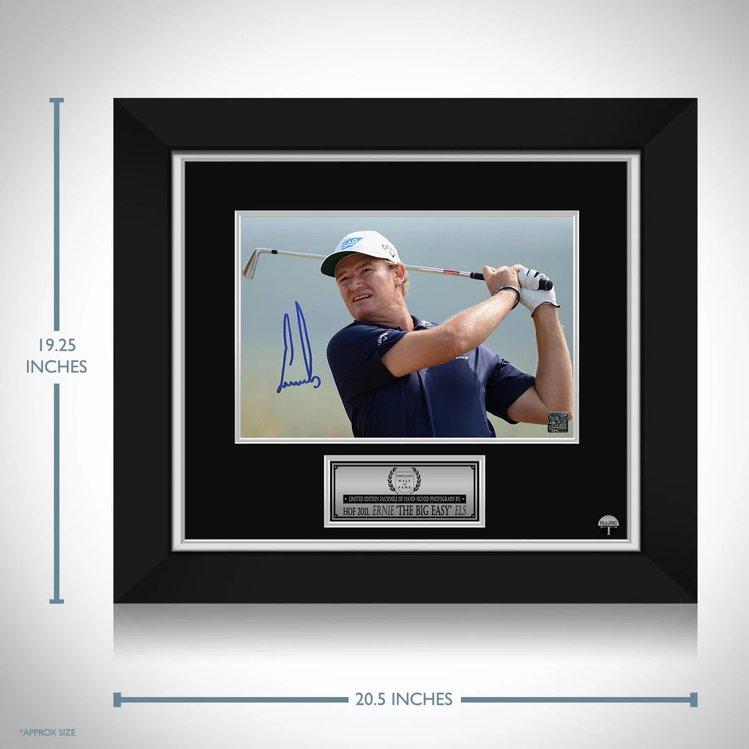 RARE-T Sports Memorabilia Ernie Els Photo Limited Signature Edition Studio Licensed Custom Frame 3 RARE-T Sports Memorabilia Ernie Els Photo Limited Signature Edition Studio Licensed Custom Frame