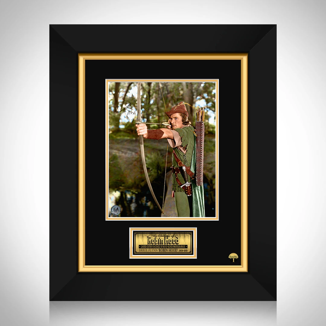 RARE-T NEW The Adventures Of Robin Hood Photo Limited Signature Edition Studio Licensed Custom Frame 1 RARE-T NEW The Adventures Of Robin Hood Photo Limited Signature Edition Studio Licensed Custom Frame