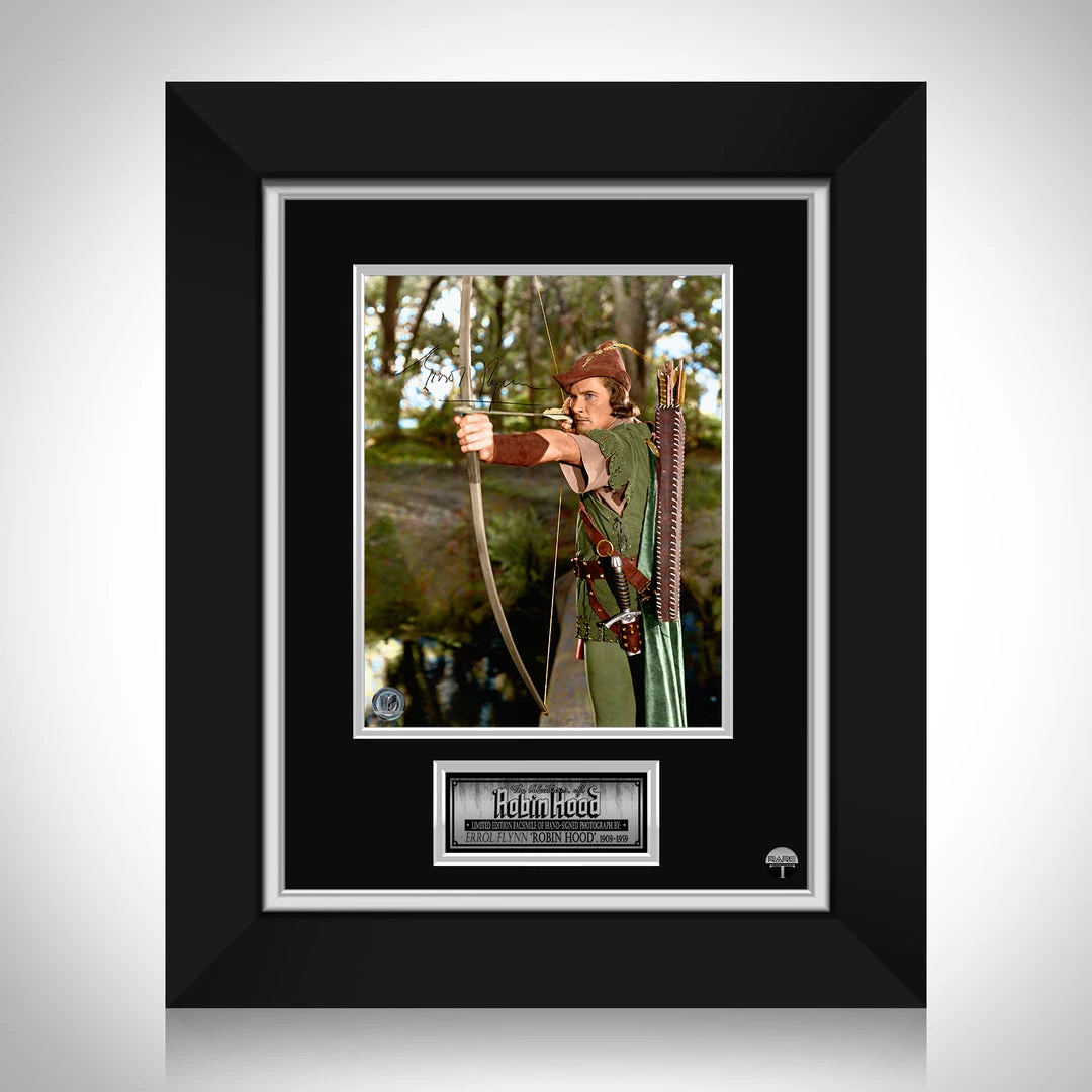 RARE-T NEW The Adventures Of Robin Hood Photo Limited Signature Edition Studio Licensed Custom Frame 8 RARE-T NEW The Adventures Of Robin Hood Photo Limited Signature Edition Studio Licensed Custom Frame