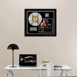 RARE-T Limited Edition Frames Erykah Badu - Baduizm Platinum LP Limited Signature Edition Studio Licensed Custom Frame