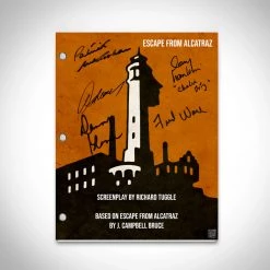RARE-T Limited Edition Frames Escape From Alcatraz Transcript Limited Signature Edition Studio Licensed Custom Frame