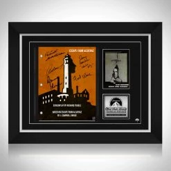 RARE-T Limited Edition Frames Escape From Alcatraz Transcript Limited Signature Edition Studio Licensed Custom Frame